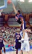 Vince Carter Dunks On Frenchman